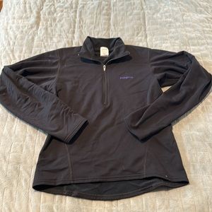 Patagonia Long-Sleeve Shirt, Black, Pocket, Running, Activewear, Size S